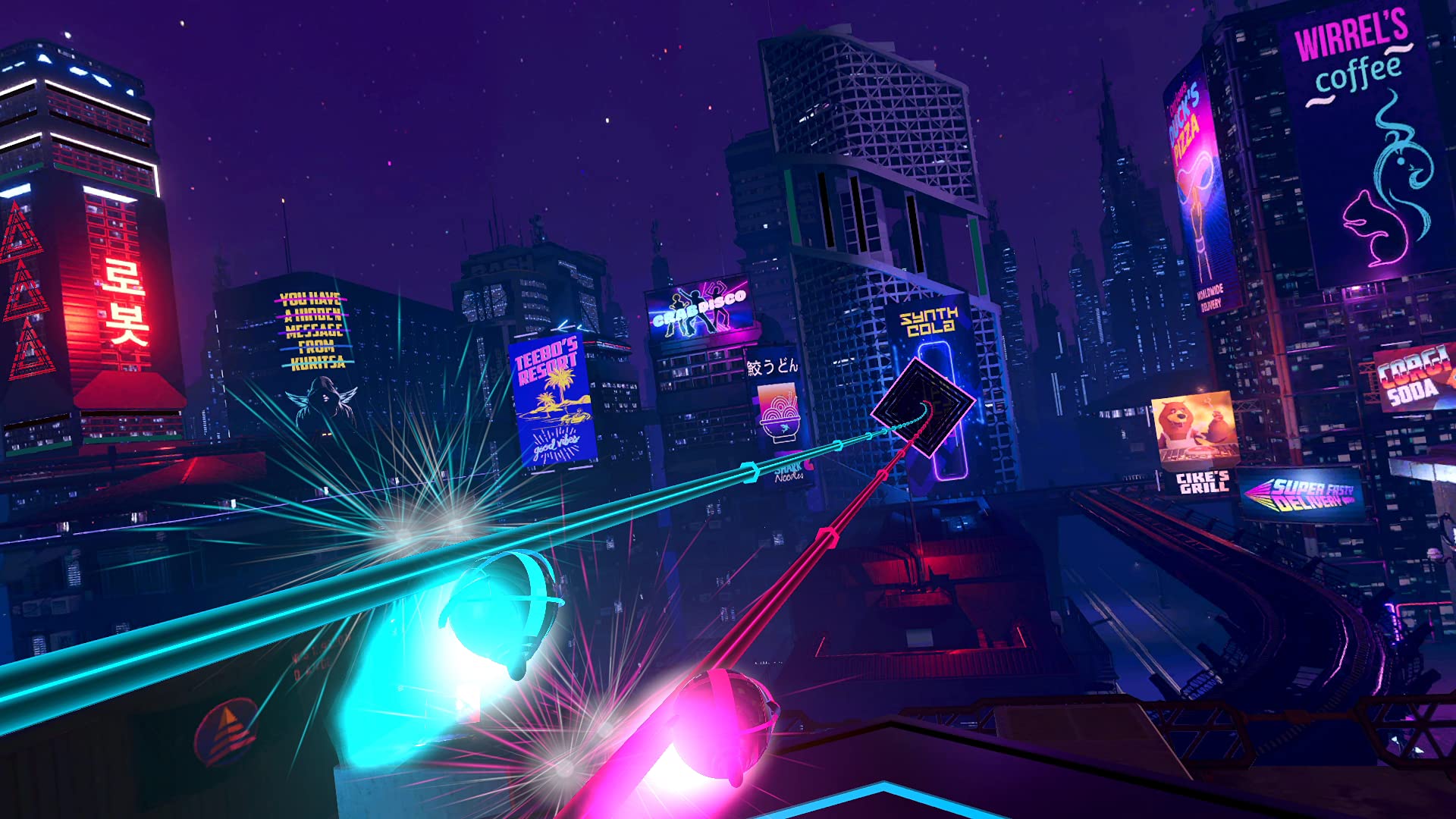- Synthé Riders (PlayStation 4) - Synthé Riders (PlayStation 4)